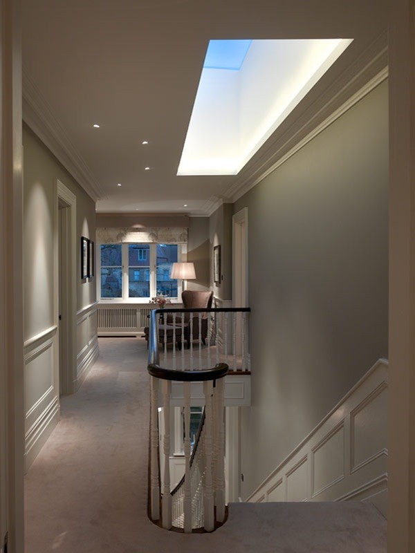Hallway - transitional hallway idea in Surrey