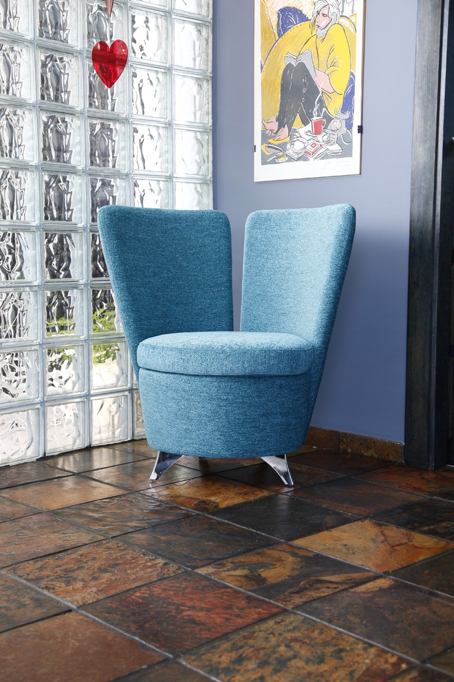 Galan Fabric Chair by Famaliving Modern Hall New York by Fama