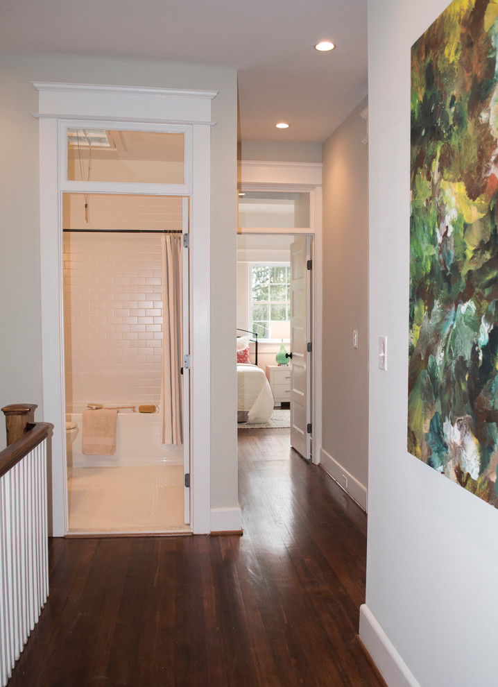 Inspiration for a contemporary hallway remodel in DC Metro