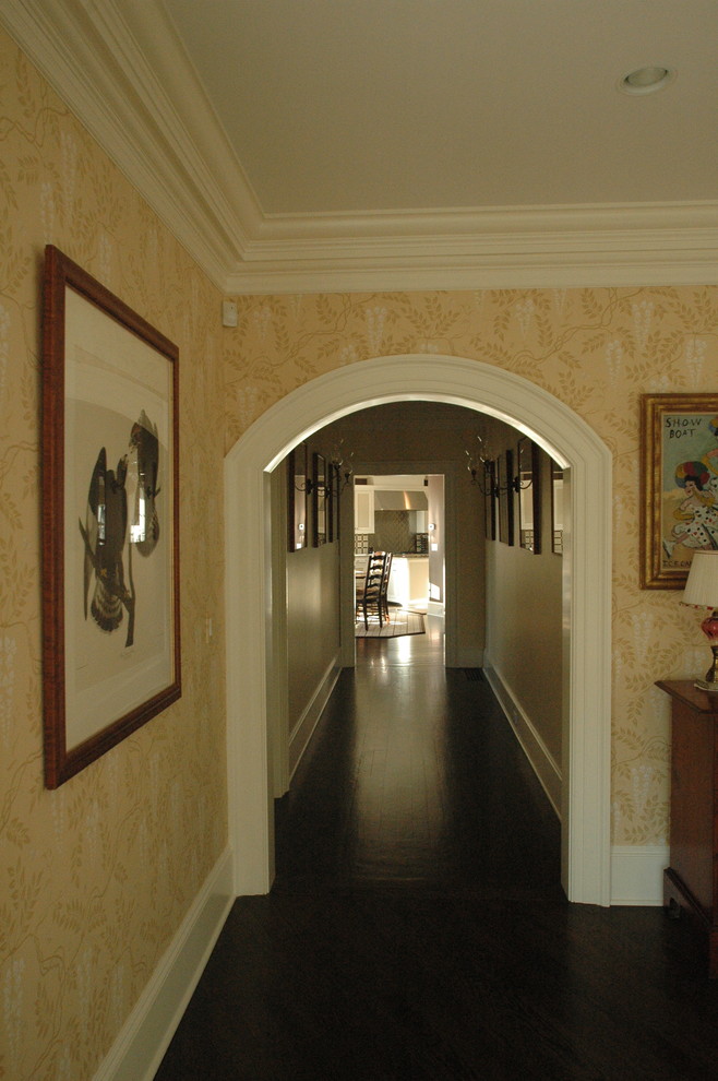 Inspiration for a timeless hallway remodel in New York