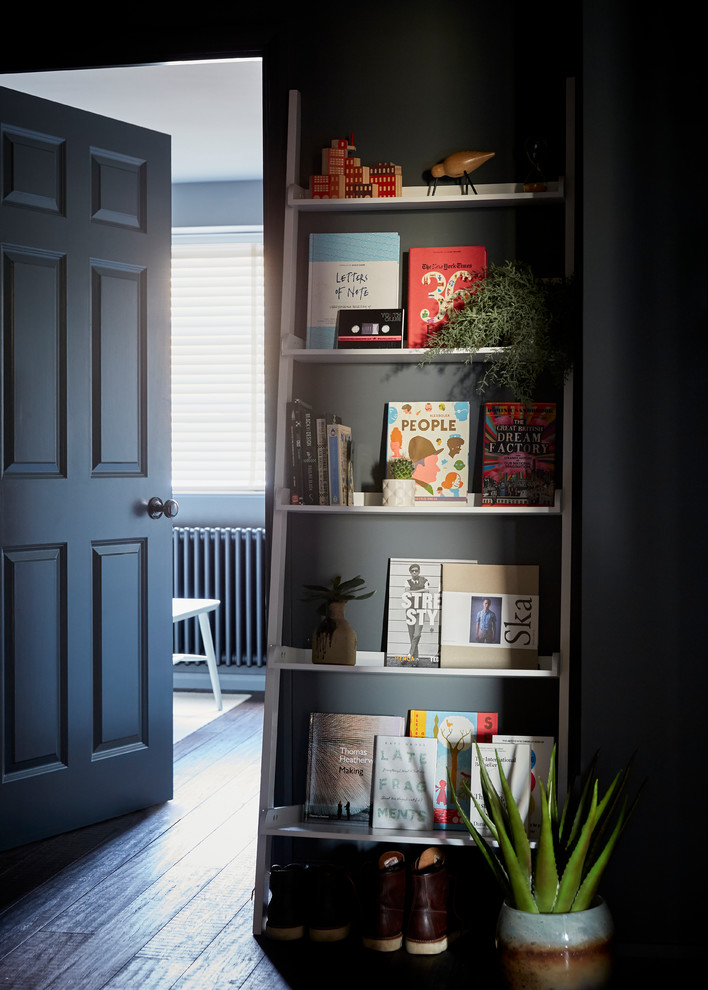 HALLWAY A Ladder Shelf Displays Books Contemporary Hall London by Studio Mônty Houzz