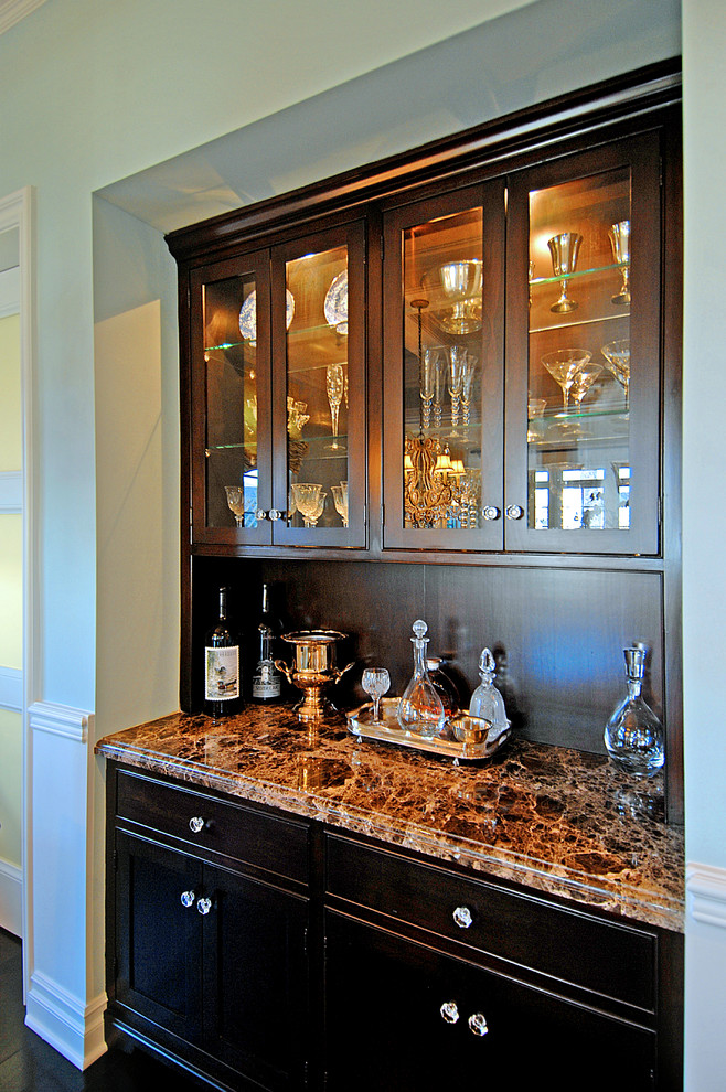 Hallway Bar Traditional Hall Los Angeles by Structure Home Houzz