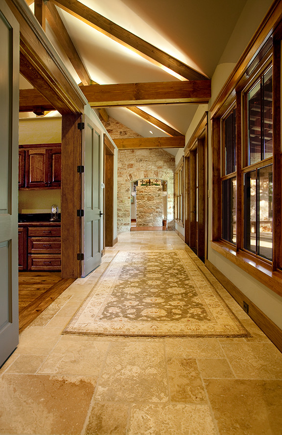 Inspiration for a timeless hallway remodel in Austin