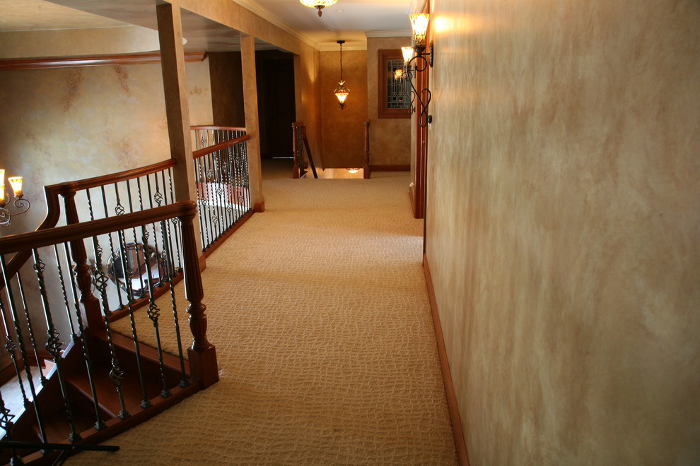 Exemple d'un couloir chic.