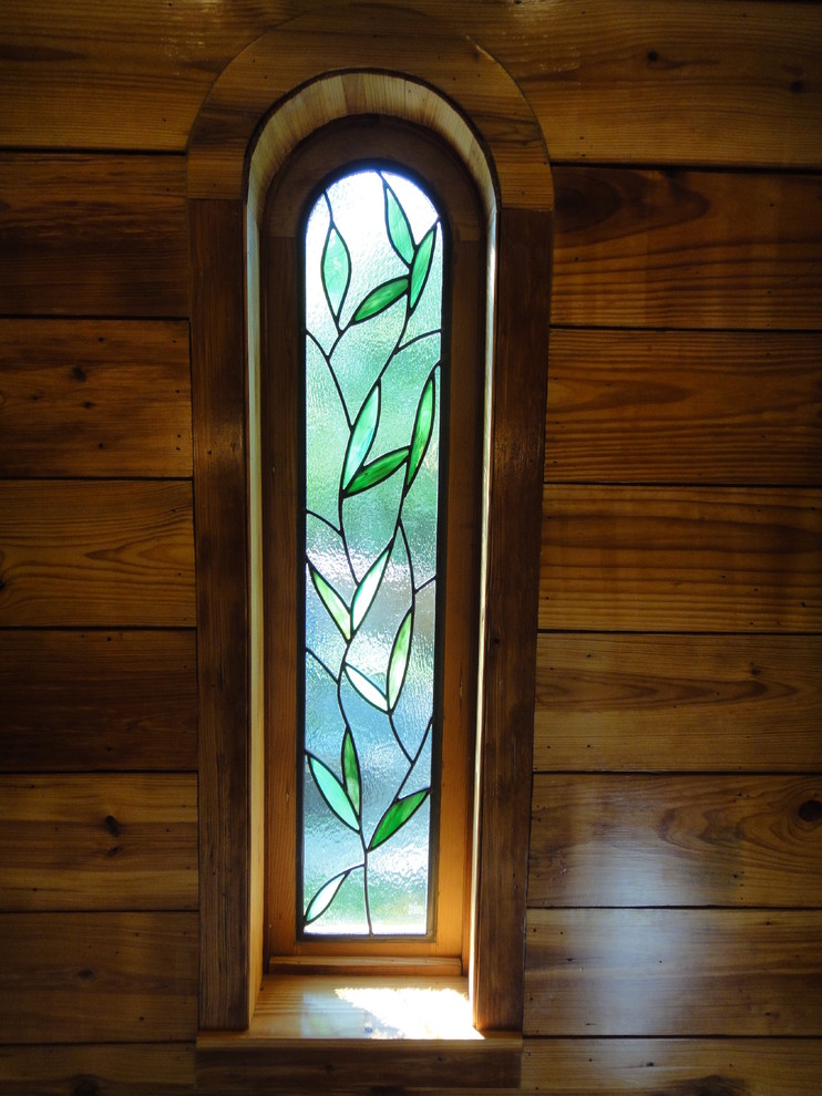 Hallway Stained Glass Contemporary Hall Kansas City by Kansas City Stained Glass Houzz