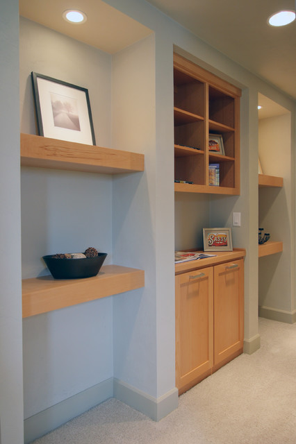 Hallway 2024 storage shelves