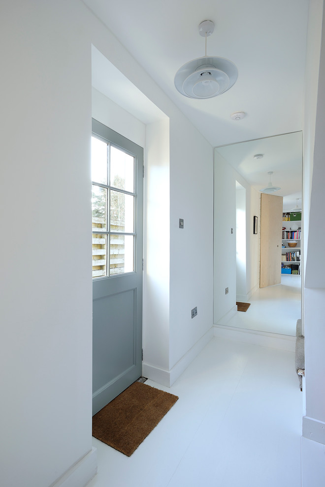 Inspiration for a scandinavian hallway remodel in Other