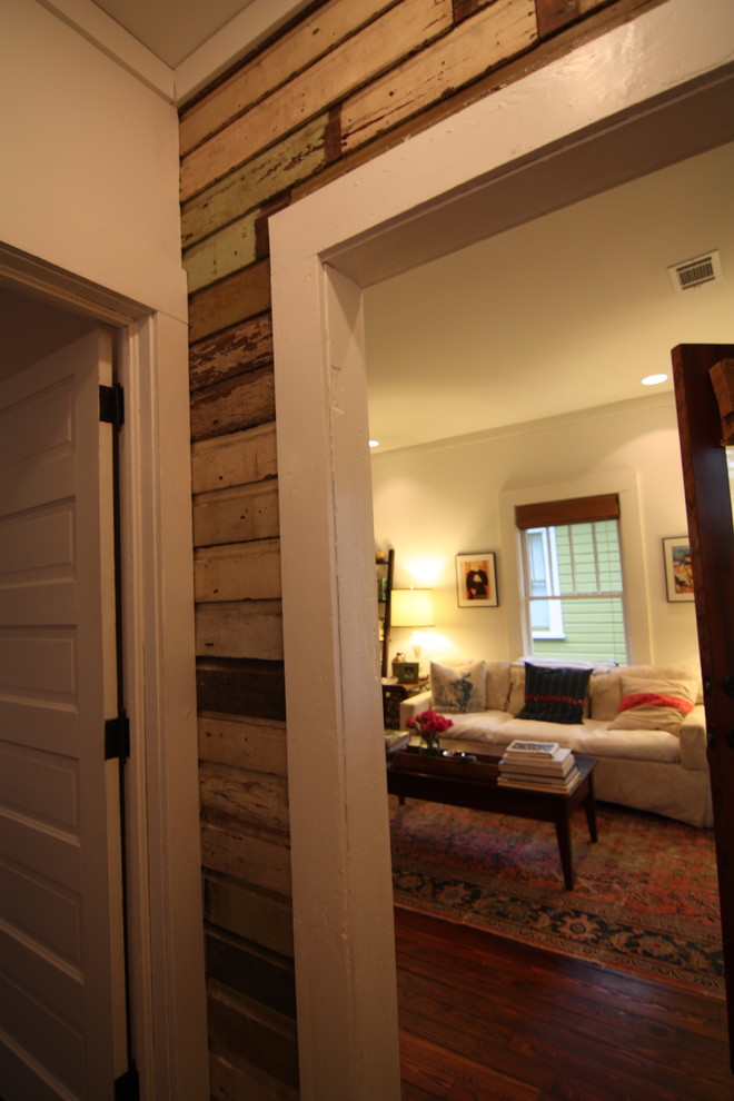 Example of an arts and crafts hallway design in Atlanta