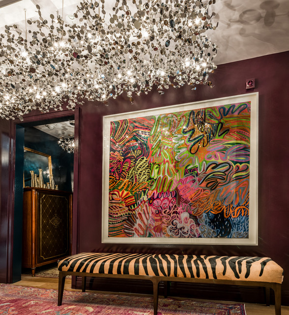 Holiday House SoHo Art Filled Gallery + Ante Room - Eclectic - Hall ...