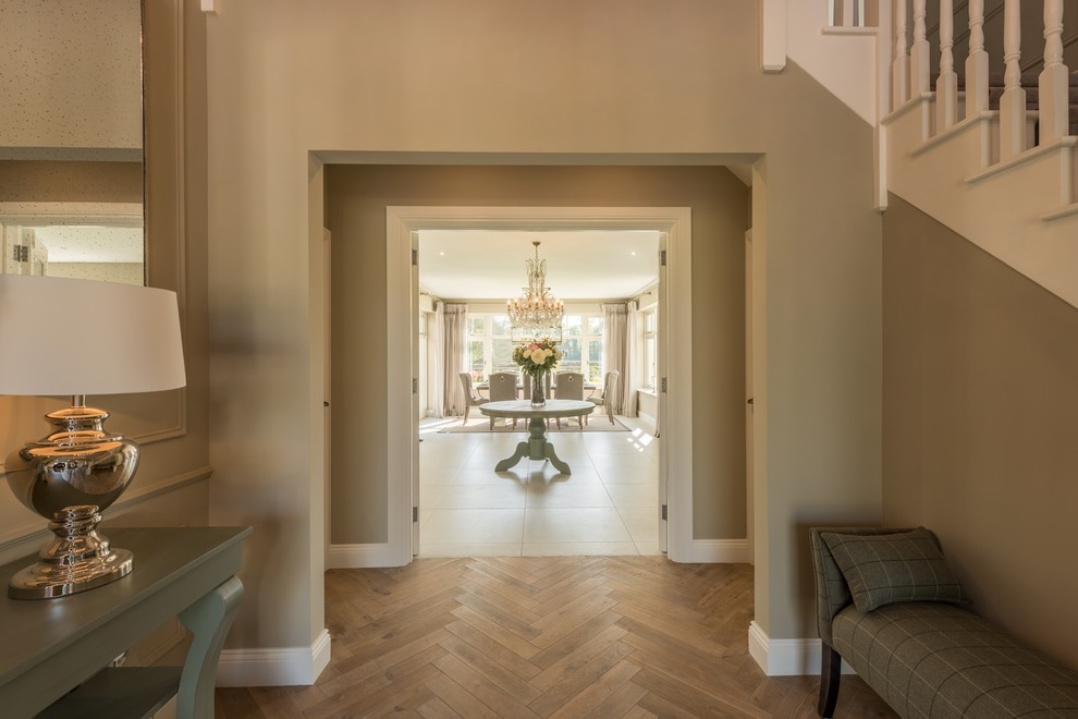 Inspiration for a timeless hallway remodel in Dublin