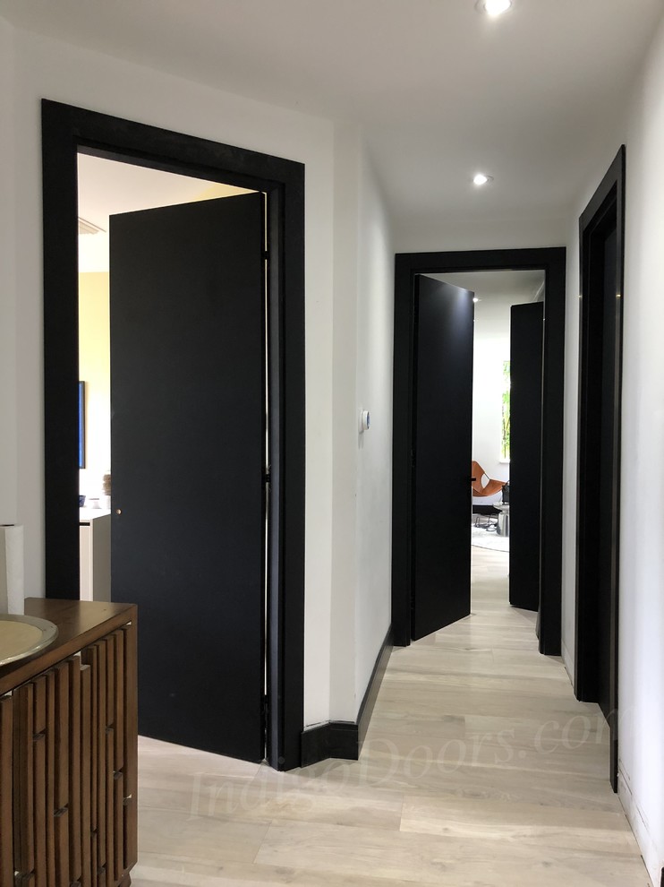 Indigo Doors Modern family house in Weston with Kosmo Flat Diablo