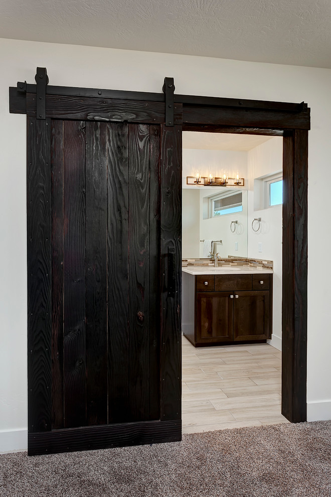 Interior Rustic Barn Doors - Rustic - Hall - Seattle - by Barn Pros | Houzz
