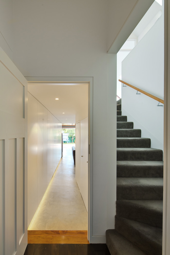 Hallway - contemporary hallway idea in Other