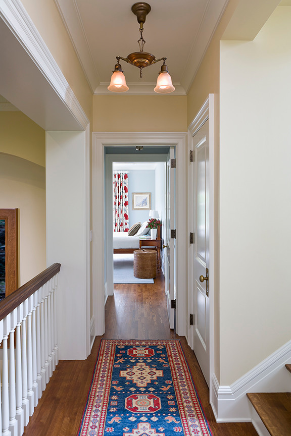 Inspiration for a transitional hallway remodel in Minneapolis