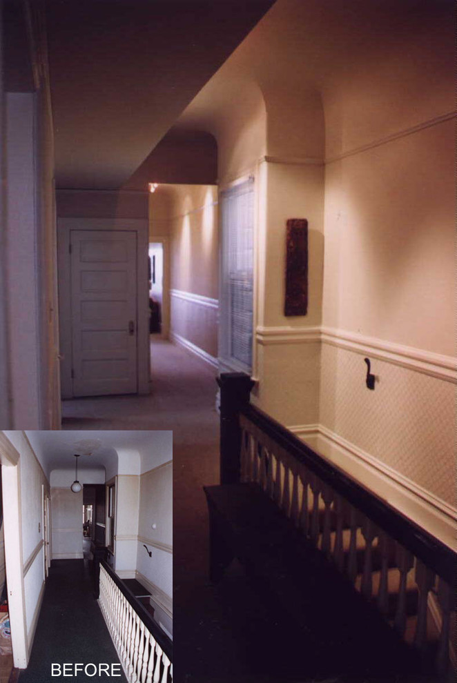 Hallway - traditional hallway idea in San Francisco