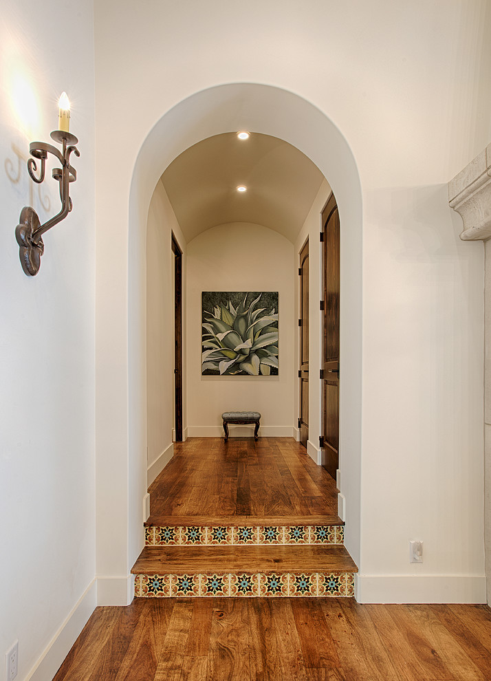 Example of a southwest hallway design in Austin