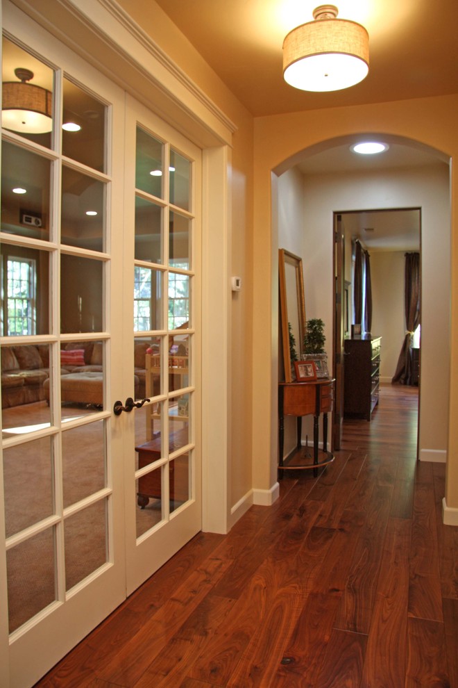 Inspiration for a timeless hallway remodel in Sacramento