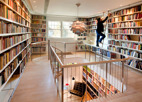 世界の読書家たちが暮らす「本と本棚が主役の家」 | Houzz (ハウズ)