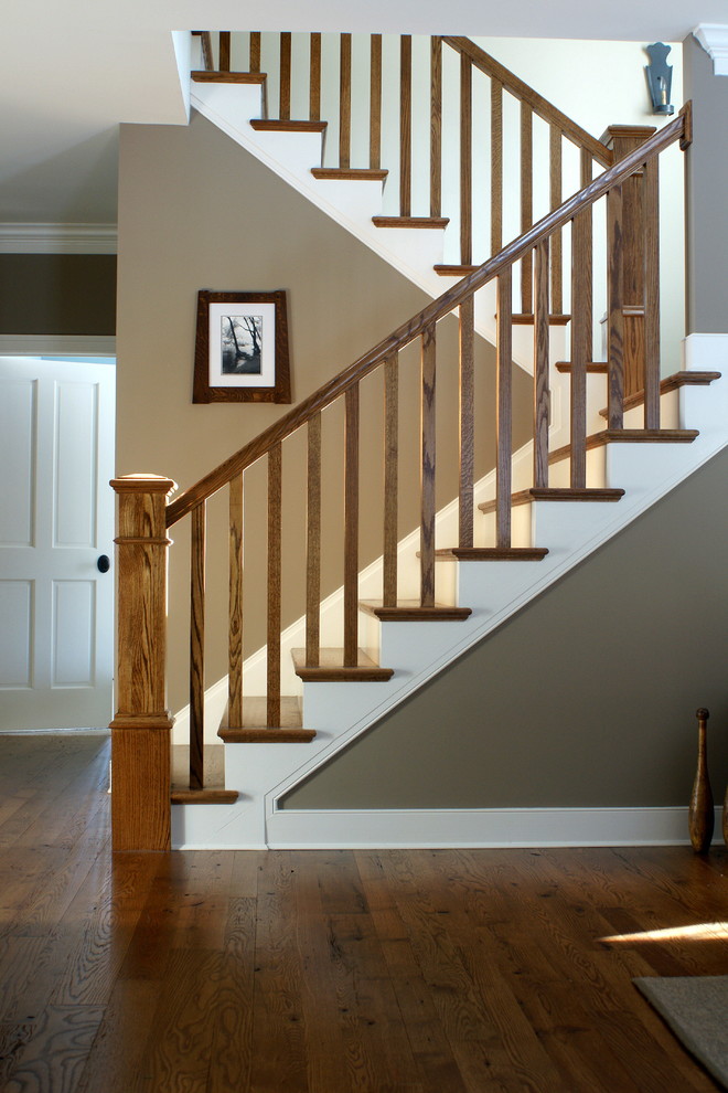 Leesburg SM Farmhouse Staircase DC Metro by Hartley