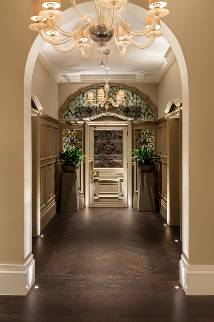 Lighting an Elegant Hallway Traditional Hall Other by Brilliant Lighting Houzz