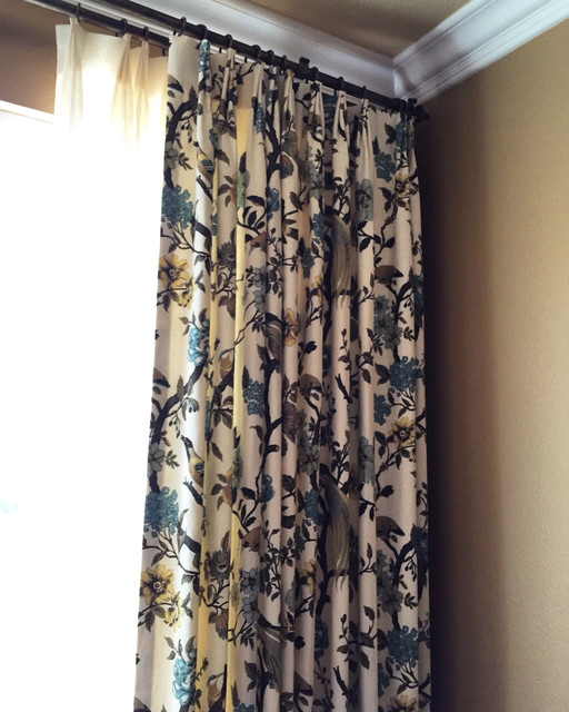 Linen Sheer and Drapery Overlay Classique Chic Couloir Los