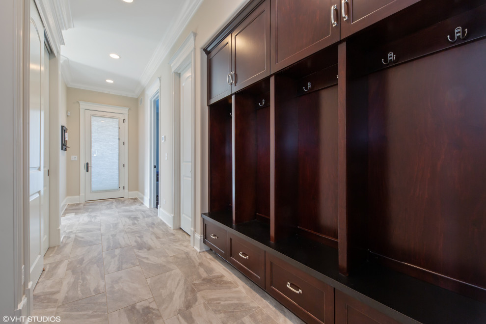 Lisle New Estate Home Hall Chicago by DAVIDSON HOMES Houzz