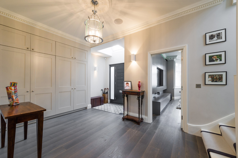 Inspiration for a timeless hallway remodel in London