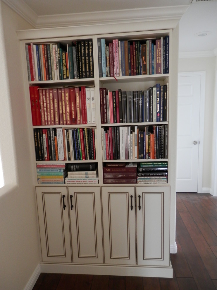 Magic Bookcase Traditional Hall Las Vegas by Affirming Kitchen