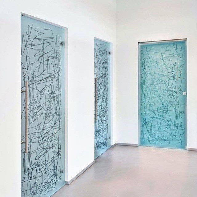 Make your hallway POP with KNC Pocket Door Kits Contemporary