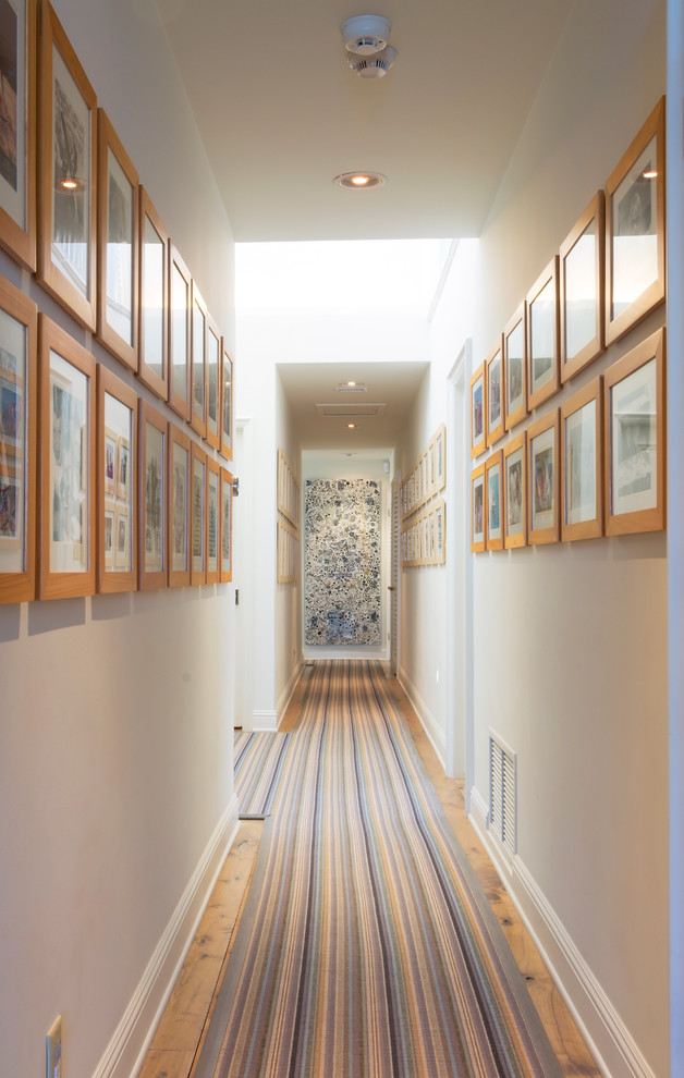 Inspiration for a contemporary hallway remodel in Los Angeles