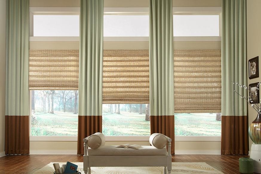 Manh Truc WOVEN WOOD ROMAN SHADES WOVEN WOOD BLINDS Lafayette