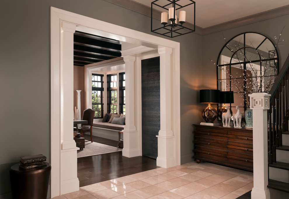 Metrie Very Square Finishing Collection - Traditional - Hall