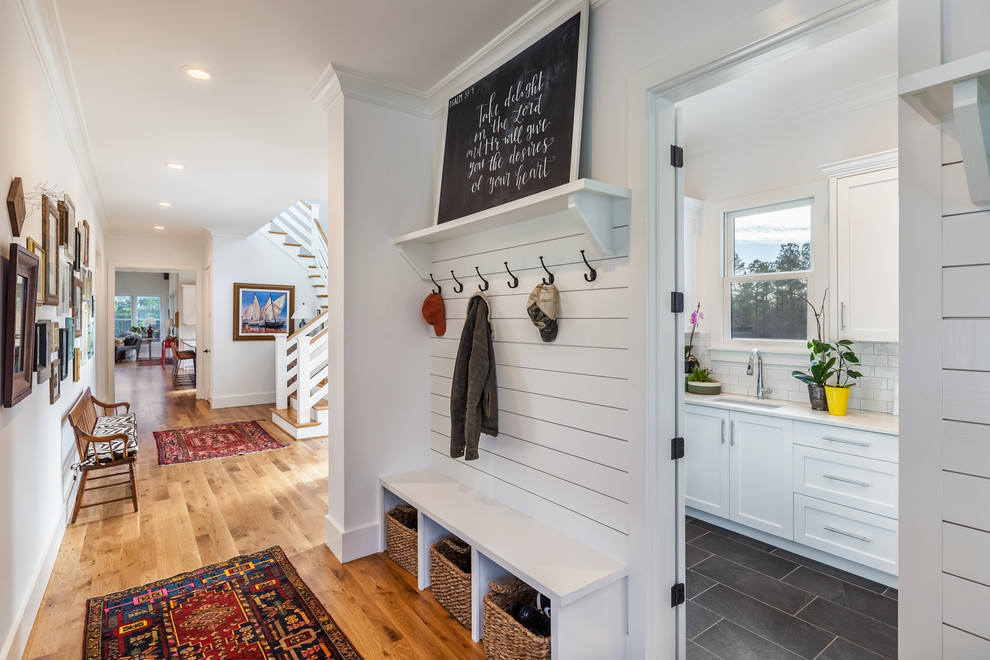 Modern Farmhouse Farmhouse Hall Other By Carsonspeer Builders Houzz