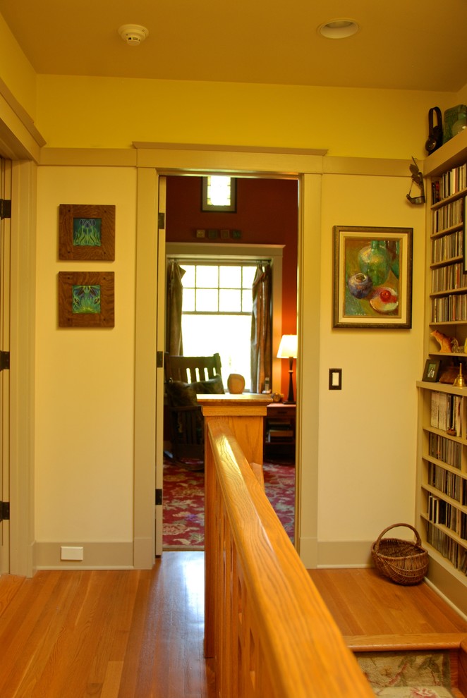 Exemple d'un couloir craftsman.