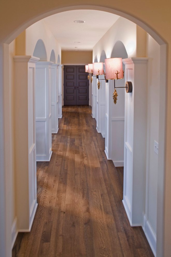 Hallway - traditional hallway idea in Cleveland