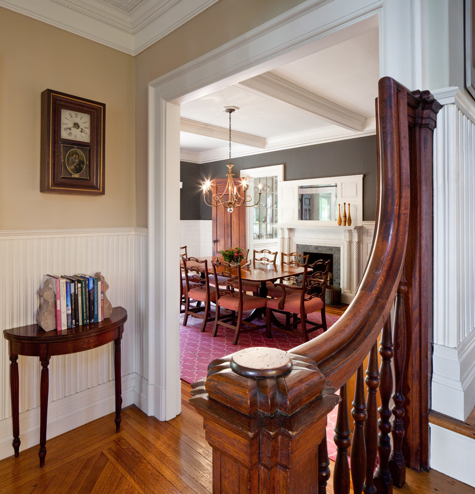 Example of a classic hallway design in Providence