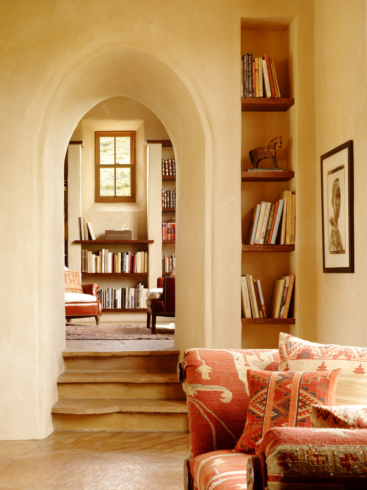 Inspiration for a mediterranean hallway remodel in Other