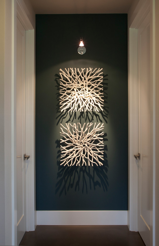 Example of a trendy hallway design in Seattle