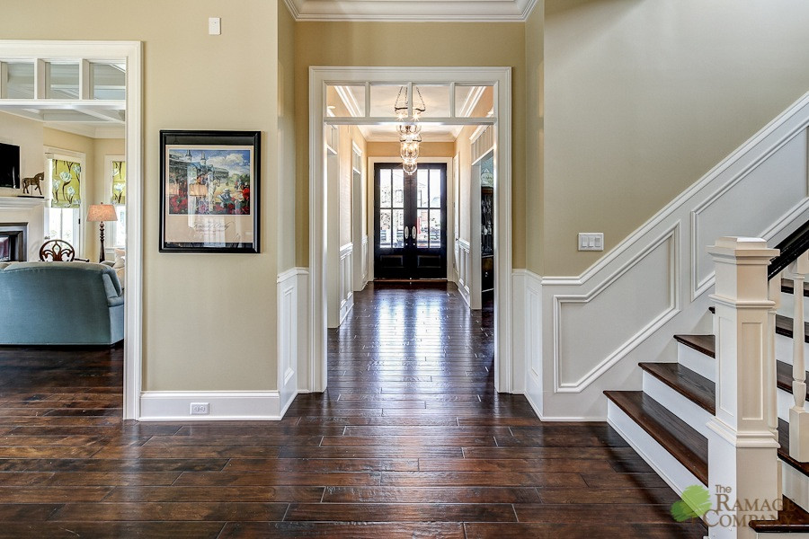 Example of a classic hallway design in Louisville