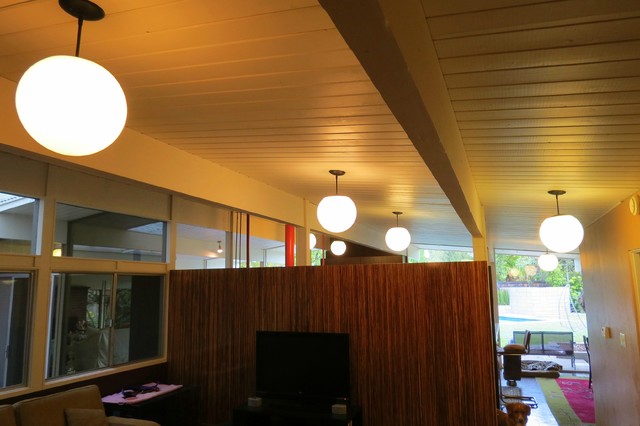 OC Eichler Midcentury Hallway Landing Orange County by