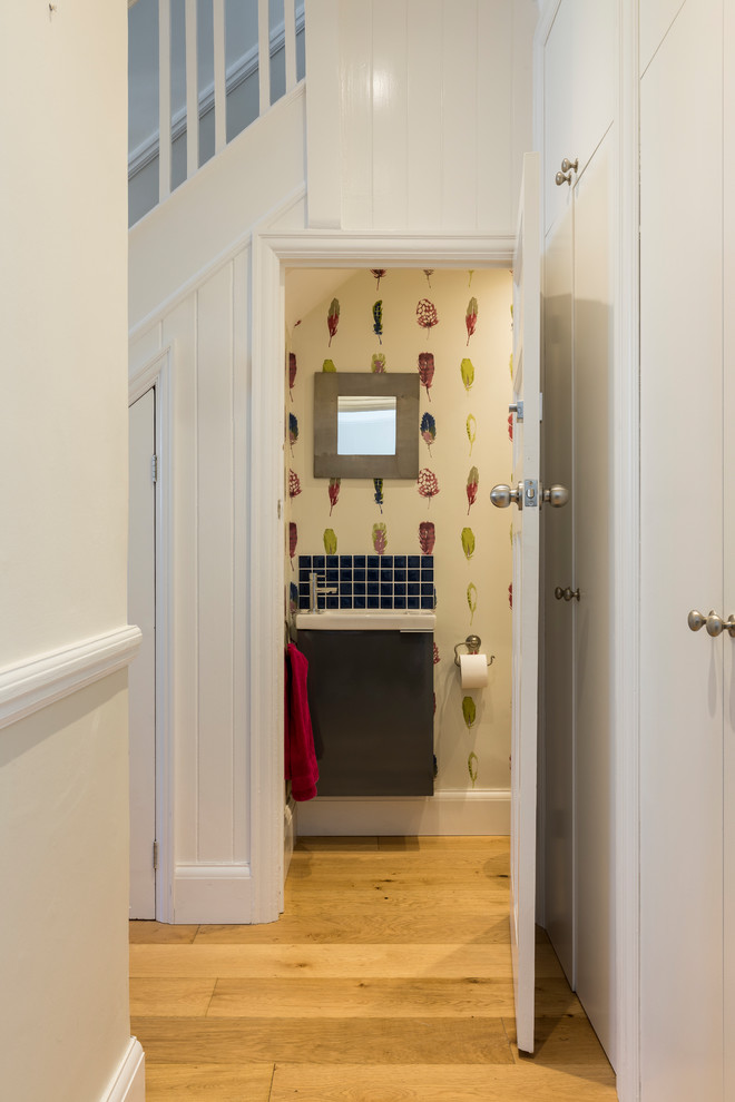 Inspiration for a timeless hallway remodel in London