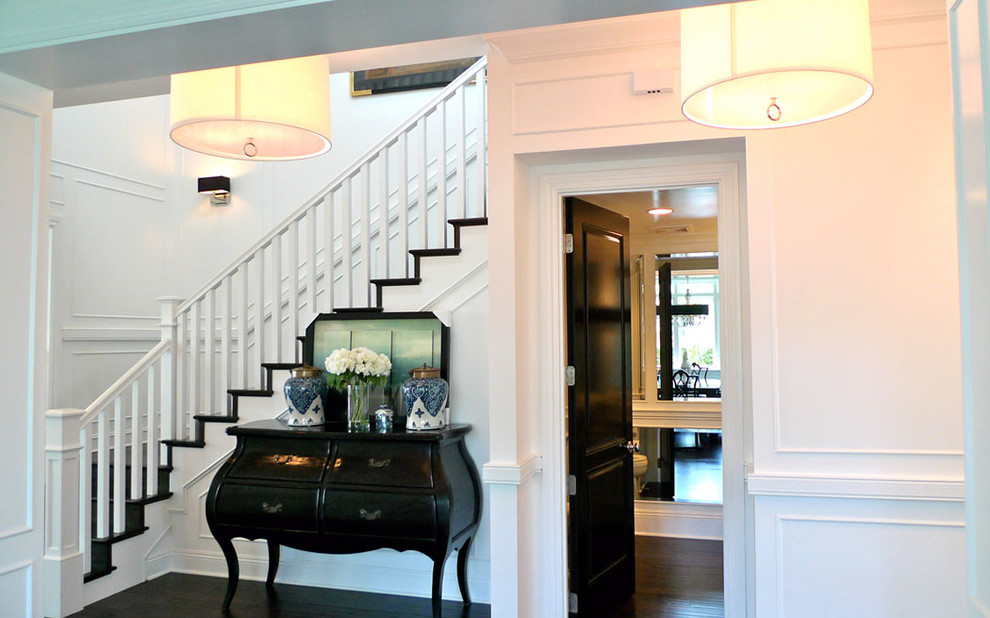Inspiration for a timeless hallway remodel in Los Angeles