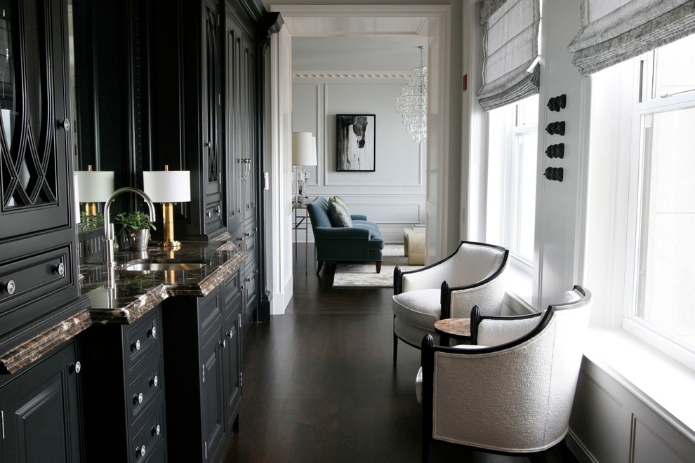 Inspiration for a timeless hallway remodel in Chicago