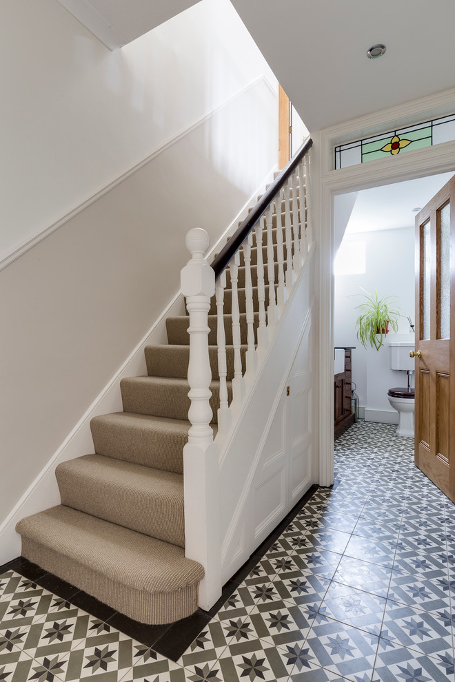 This is an example of a staircase in Wiltshire.