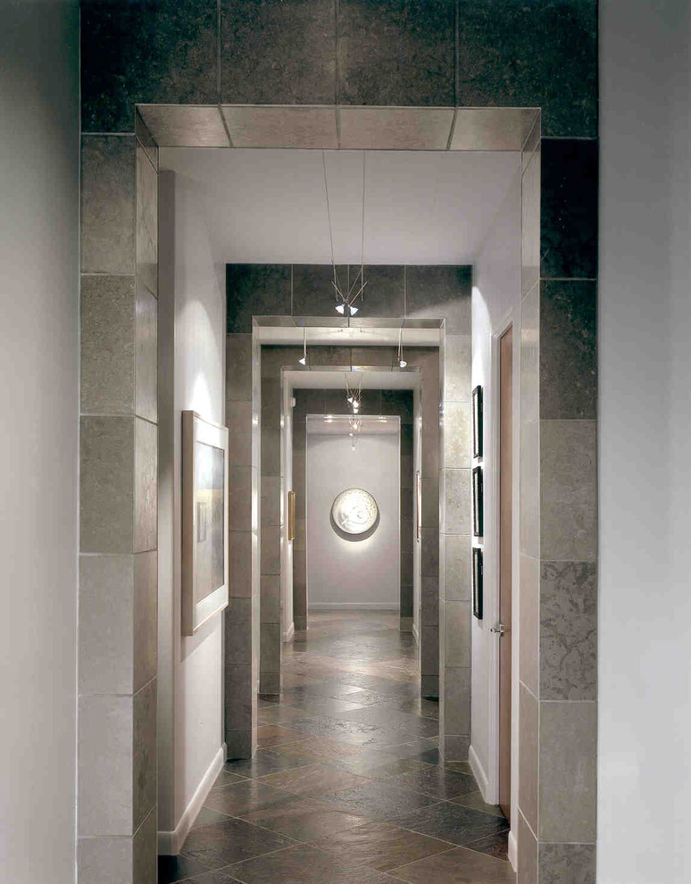 Foto di un ingresso o corridoio contemporaneo