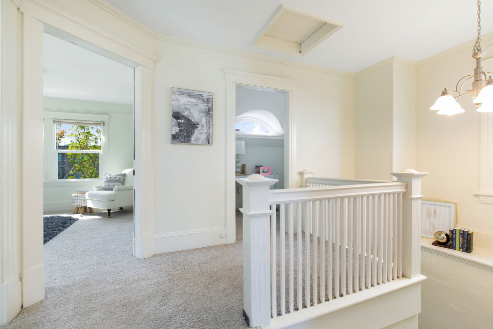 Queen Anne Duplex Eclectic Hall Seattle by Allure Interior