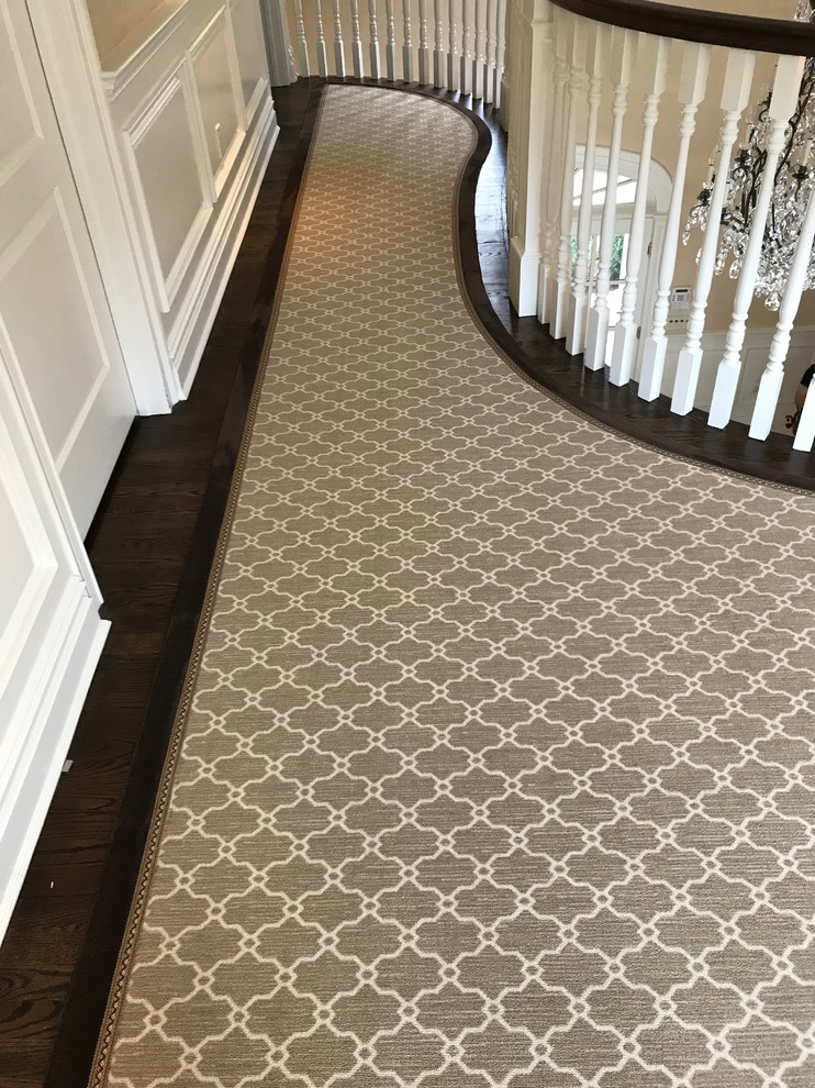 Ridgewood, NJ Stair + Hallway Runner CUSTOM Fusion Hallway