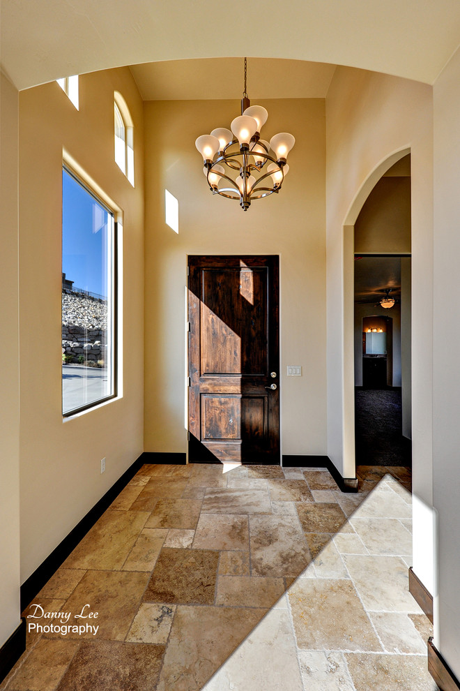 Inspiration for a contemporary hallway remodel in Salt Lake City