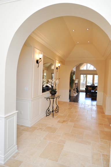 Inspiration for a timeless hallway remodel in Toronto
