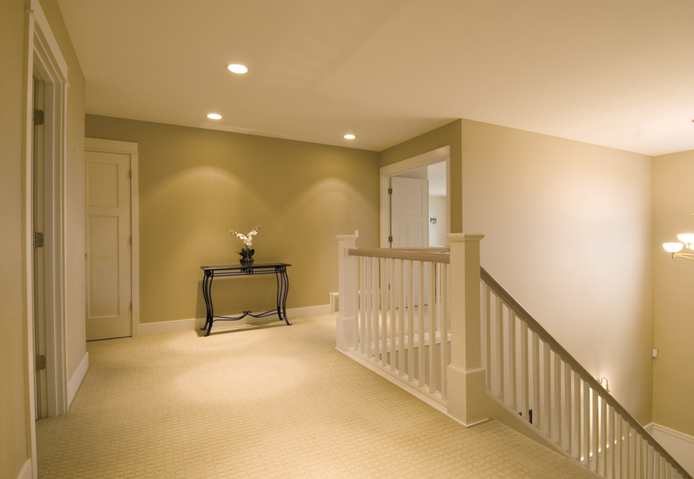 Inspiration for a timeless hallway remodel in Seattle